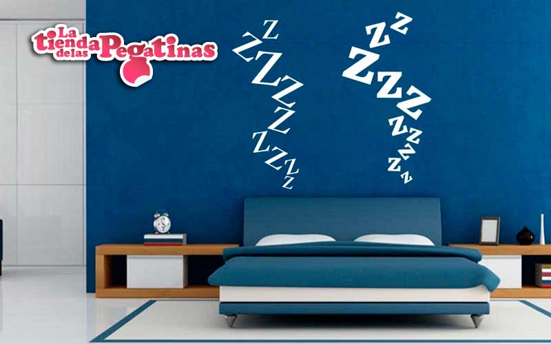 Como decorar un dormitorio con vinilos, con ejemplos