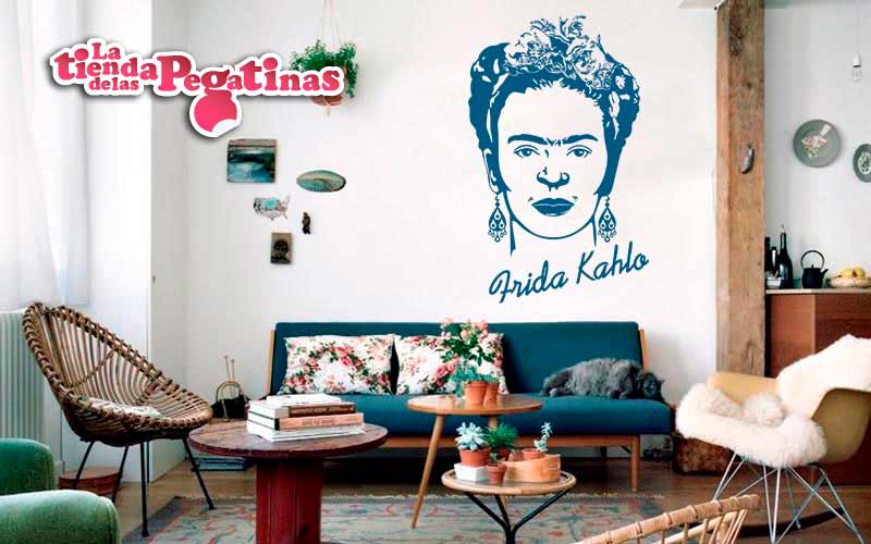 vinilo decorativo Frida kalo en La Tienda de las Pegatinas