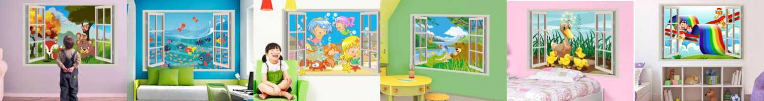 vinilos 3d infantiles