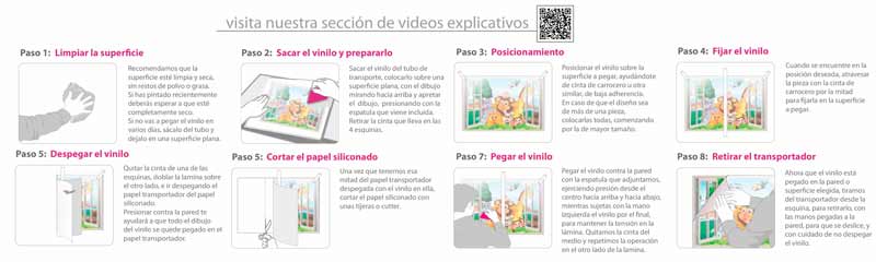 ¿Cómo colocar vinilos infantiles? colocacion de vinilos infantiles