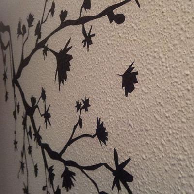 Vinilos infantiles pared gotele