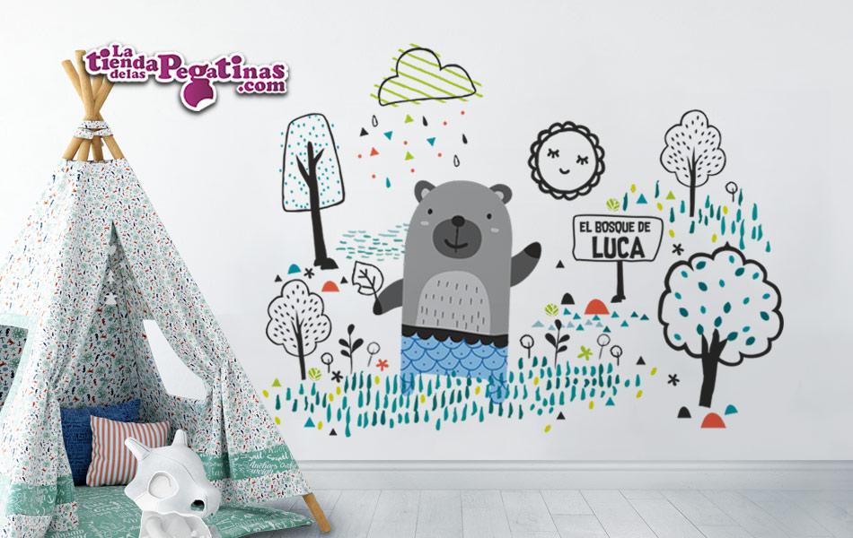 Vinilo infantil personalizable