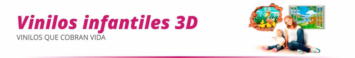 vinilos 3d infantiles