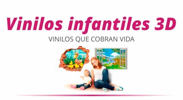 vinilos 3d infantiles