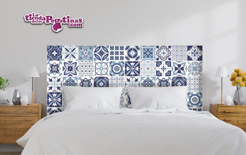 Vinilo decorativo Cabecero Mosaicos