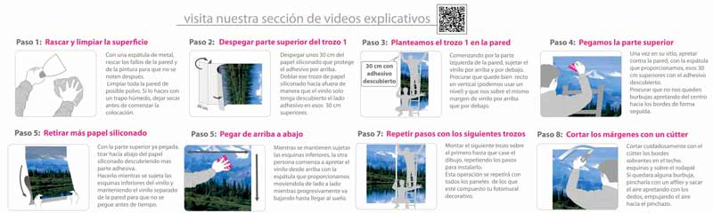 ¿Cómo instalar un fotomural? como colocar un mural