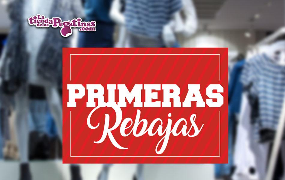 Cartel Primeras Rebajas en Papel