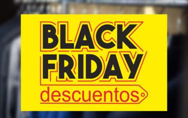 Cartel Black Friday Amarillo en Papel