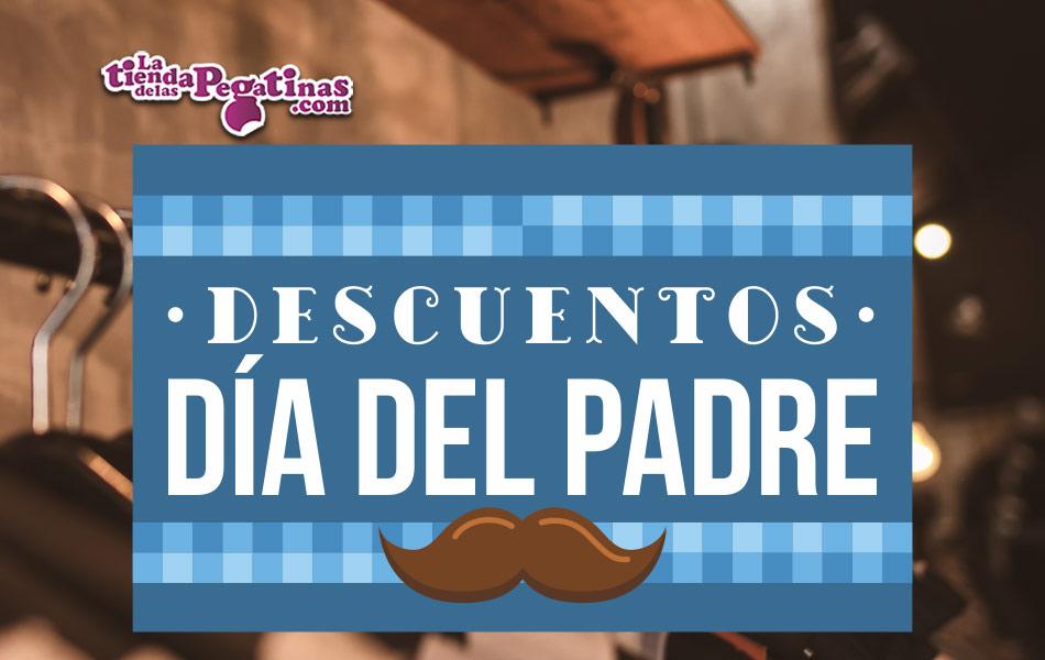 Cartel Descuentos Día del Padre en Papel