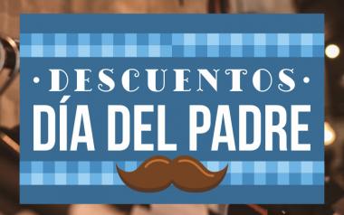 Cartel Descuentos Día del Padre en Papel