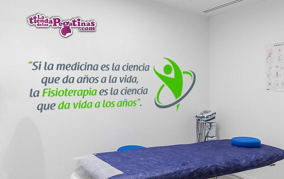 Pegatinas decorativa spa pared clínica fisioterapia 