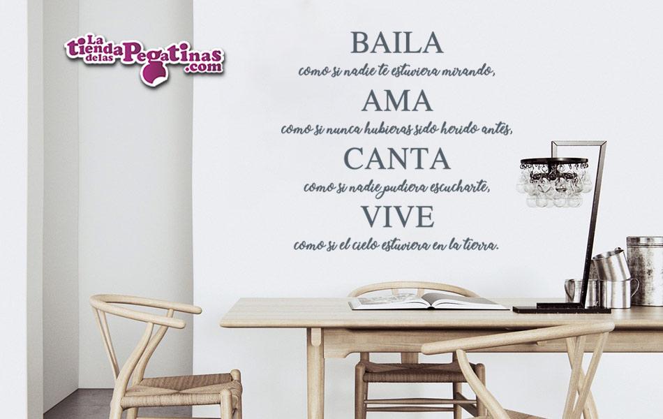 Vinilo Baila, Ama, Canta, Vive