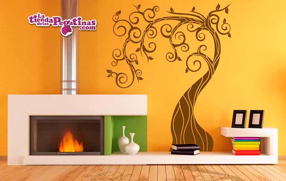 Vinilo Árbol retorcido