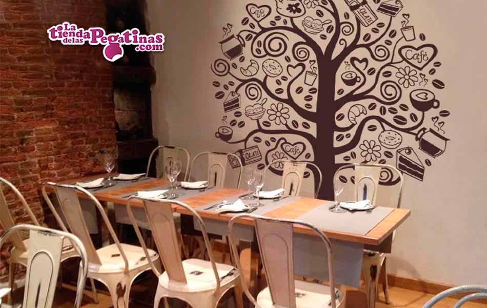Vinilo Árbol de café