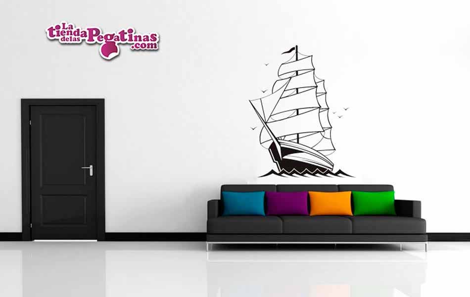 Vinilo decorativo - Barco Velero