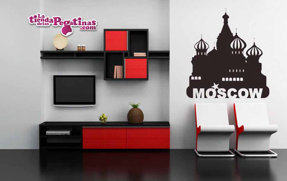Vinilo decorativo - Plaza Roja Moscú