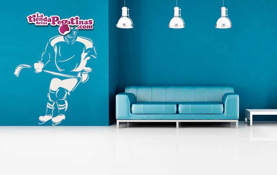 Vinilo decorativo - Hockey