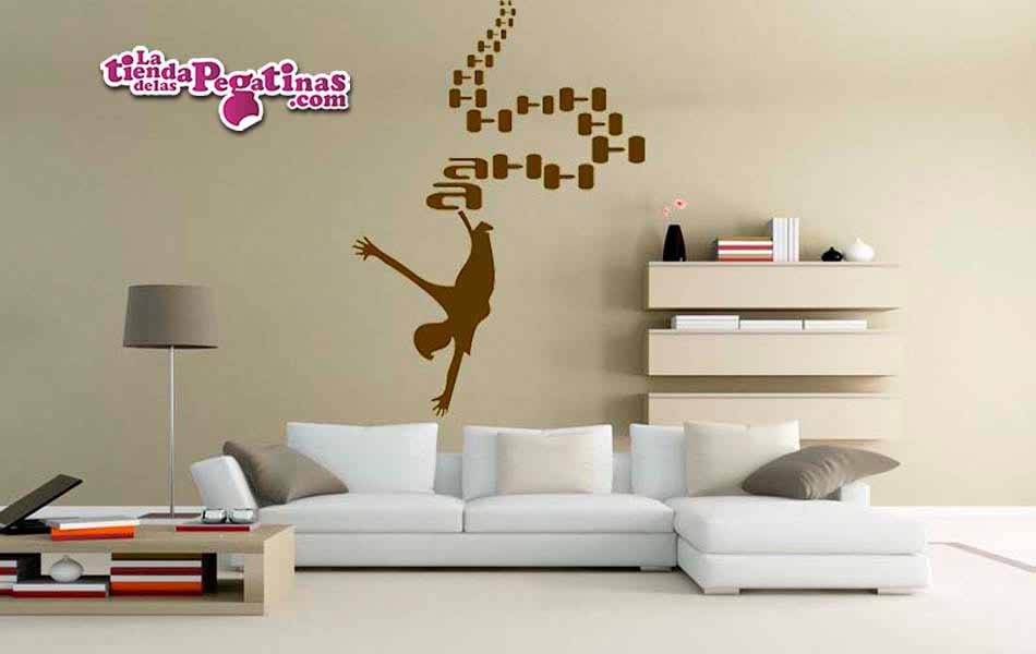 Vinilo decorativo - Puenting Extremo