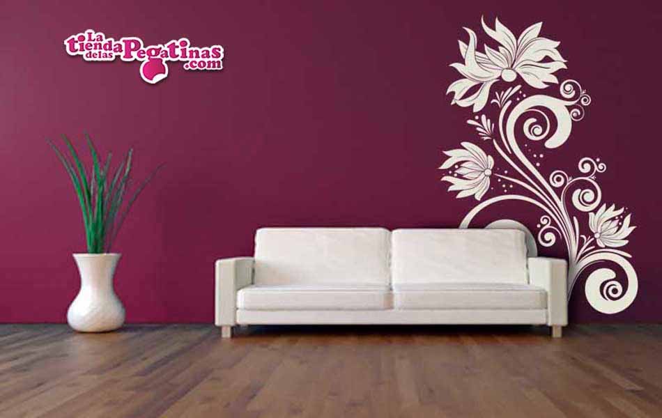 Vinilo decorativo - Flor de Agatha