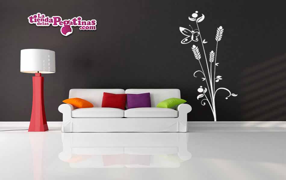 Vinilo decorativo - Flor Larissa