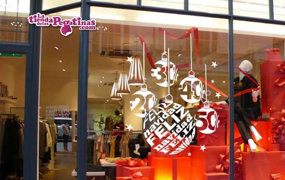 vinilo bolas de navidad con descuentos