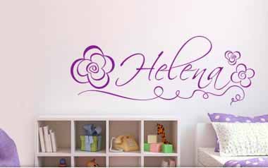 Vinilo para Pared Nombre Personalizado