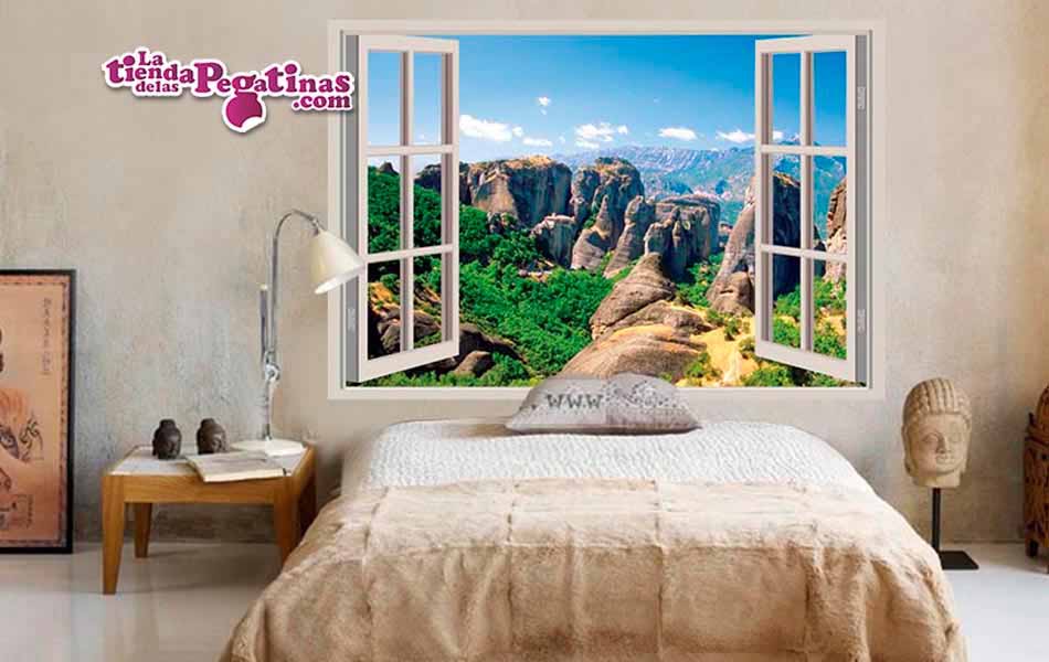 Vinilo Ventana a Grecia 2