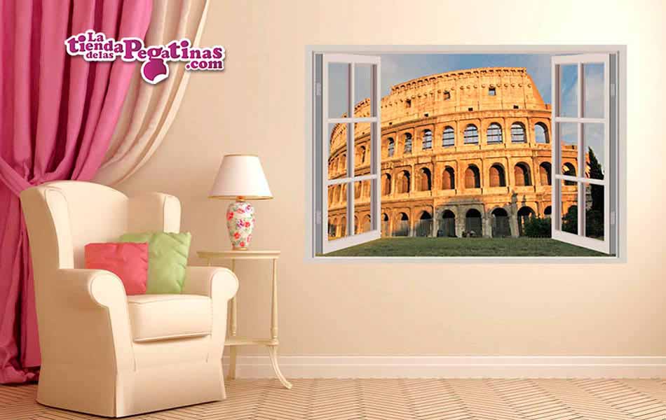 Vinilo Ventana al Coliseo