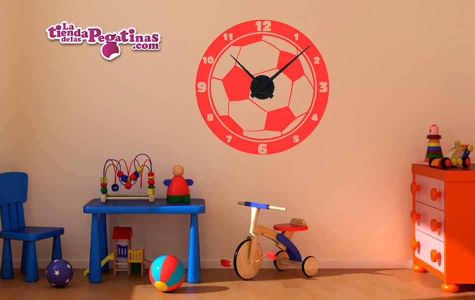 Vinilo Reloj Fútbol M
