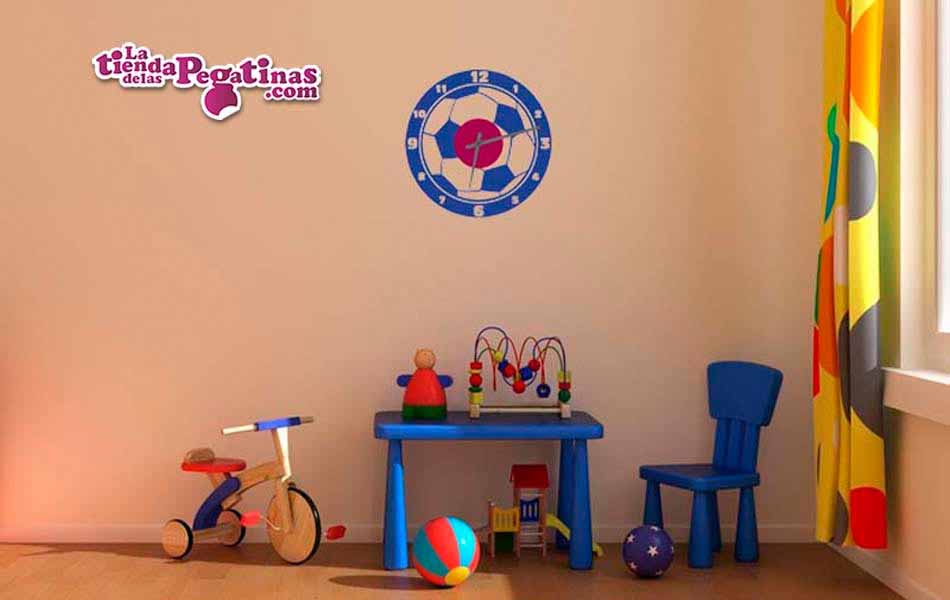 Vinilo Reloj Fútbol S