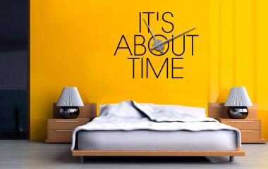 Vinilo Reloj Ya es la Hora XL Comprar Reloj Ya es la Hora XL