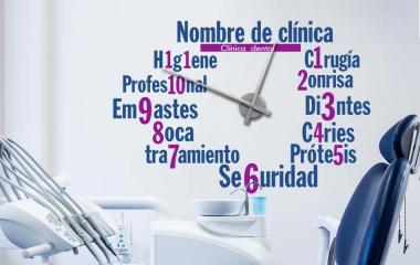 Vinilo - Reloj para dentistas -XL