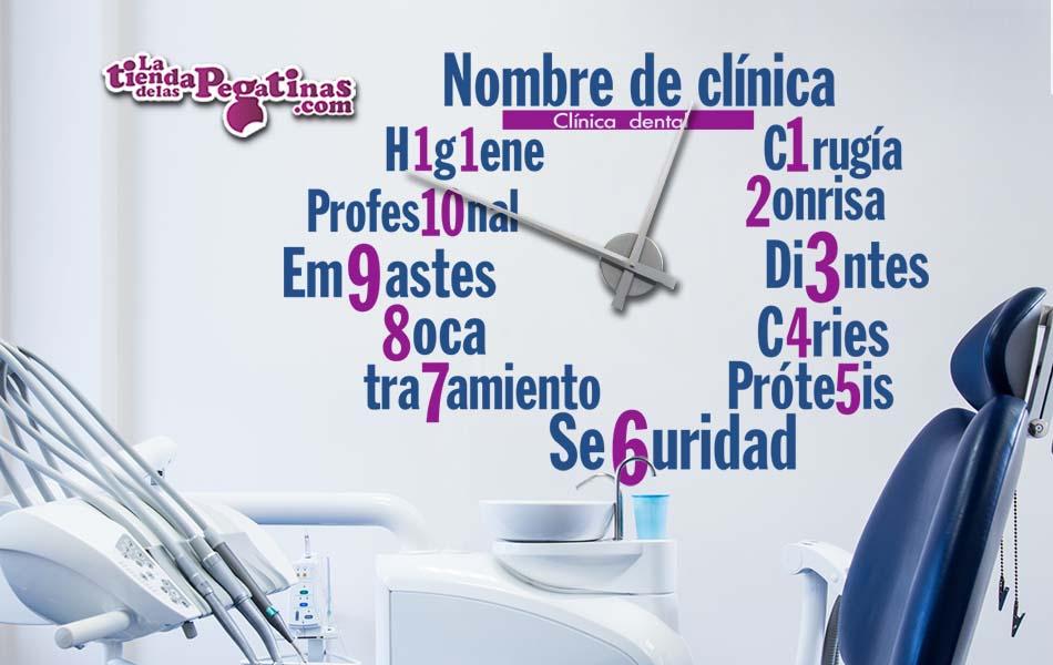 Vinilo - Reloj para dentistas -XL