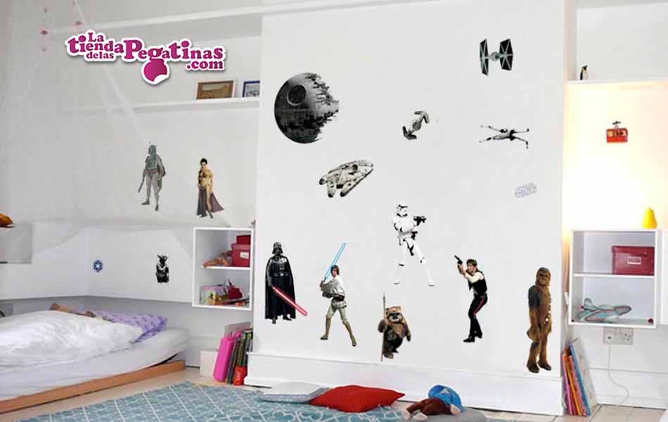 Vinilo decorativos - Star Wars Personajes