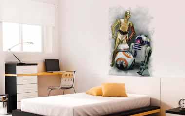 vinilo robots star wars