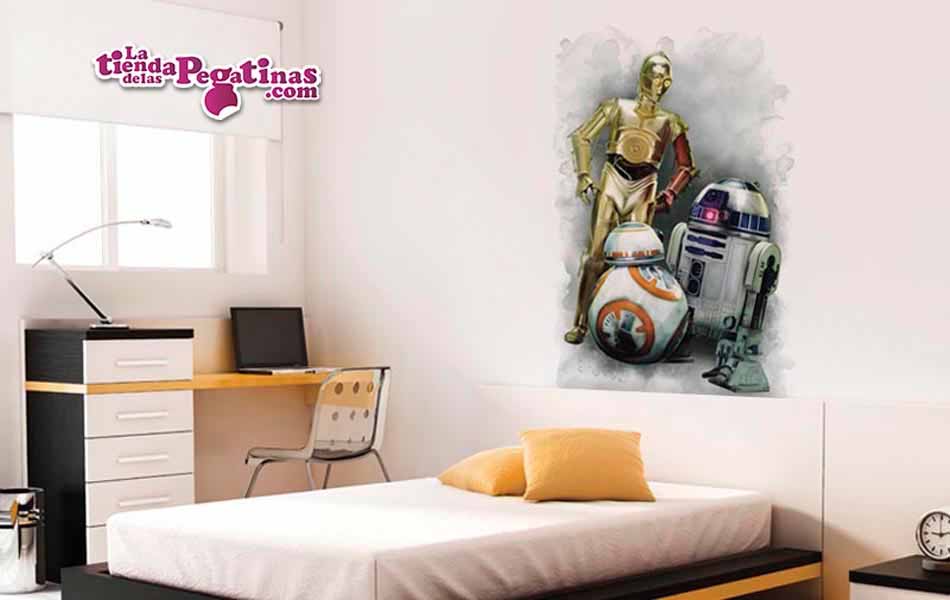 vinilo robots star wars