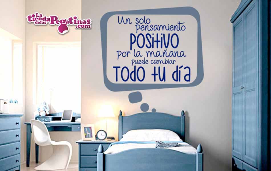 Vinilo Un pensamiento positivo