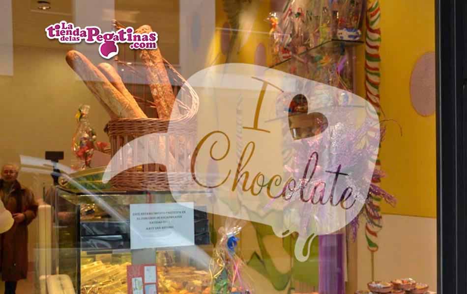 Vinilo I love Chocolate