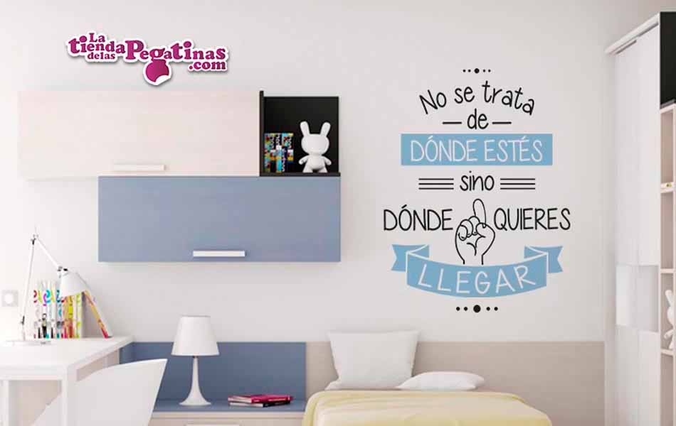Vinilo Donde quieras llegar