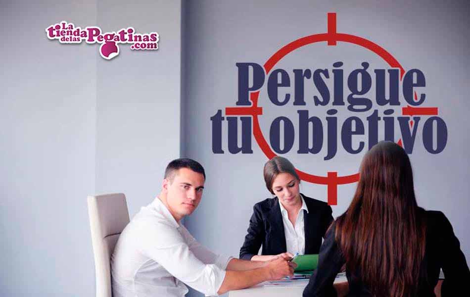 Vinilo Persigue tu objetivo