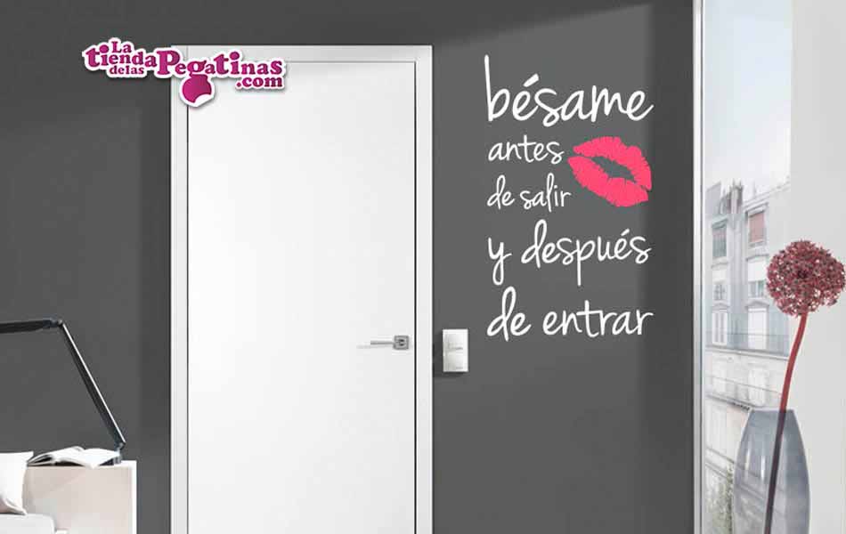 Vinilo Besame antes de salir