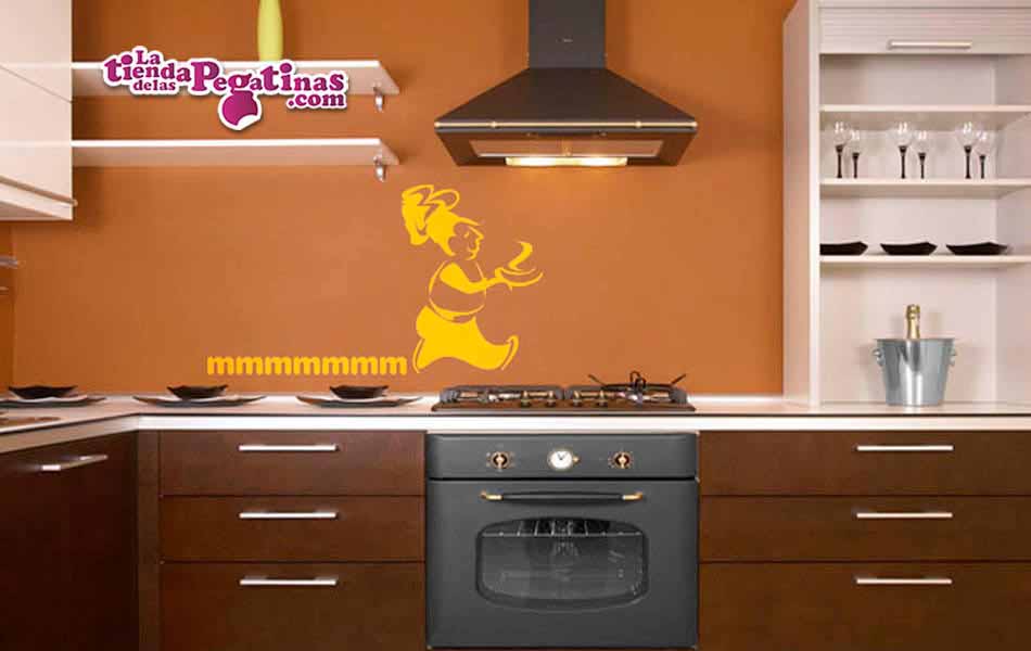 Vinilo decorativo - mmmmm.....cocinero