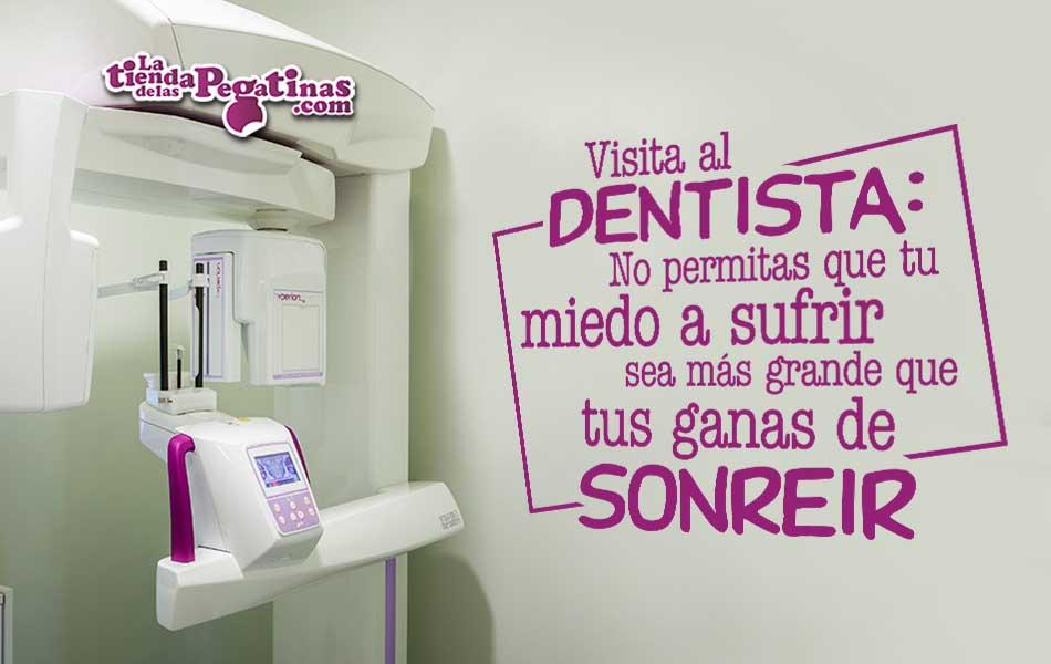 vinilo visita al dentista