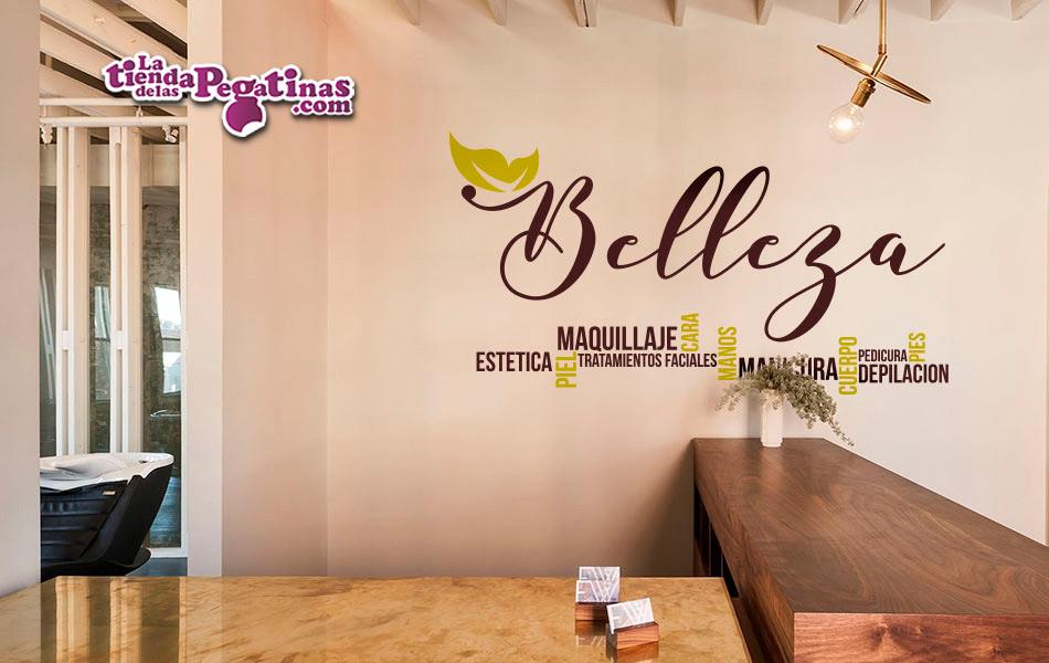 Vinilo decorativo Secretos de belleza