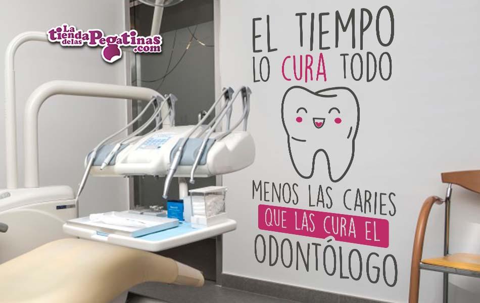 Vinilo Curar la caries