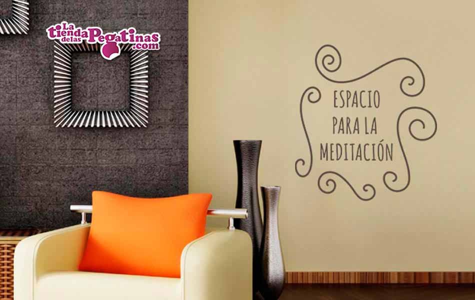 Vinilo Espacio para la meditación