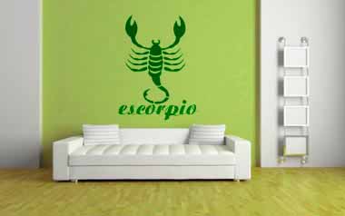 Vinilo decorativo - Escorpio