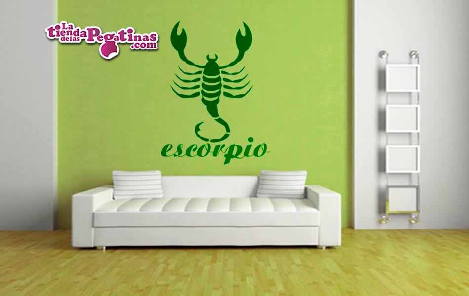 Vinilo decorativo - Escorpio