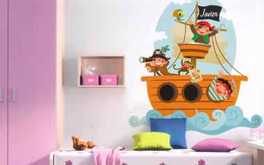 vinilo piratas infantiles