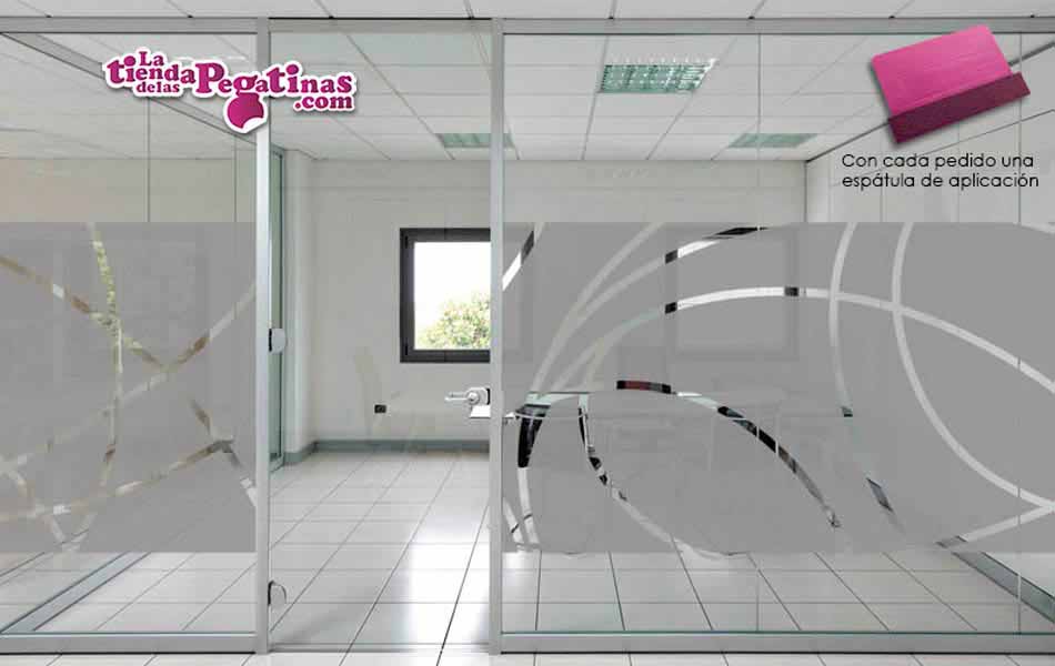 Vinilo Lineas cruzadas 117cm